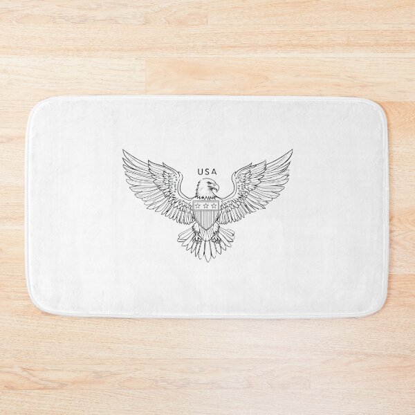 Item preview, eagly Funny Cartoon Eagle Line Art designed and sold by Uglyandcute.