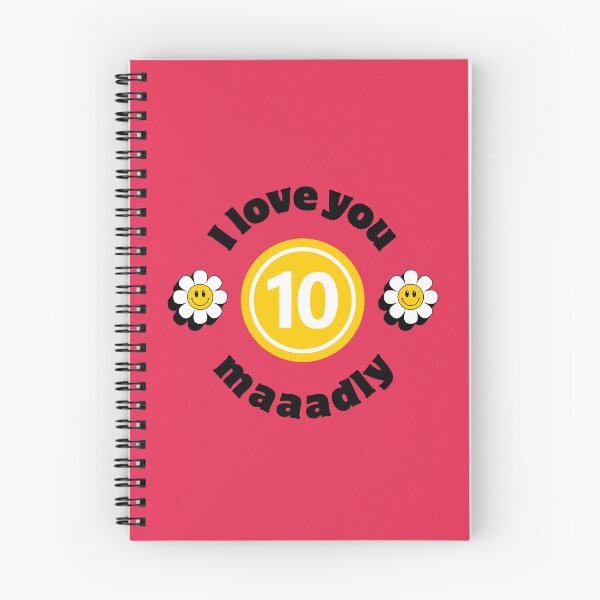 Item preview, 10 YEARS OLD - I LOVE YOU MAAADLY - GIRL designed and sold by Pourtonanniv.