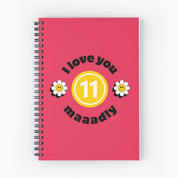 Item preview, 11 YEARS OLD - I LOVE YOU MAAADLY - GIRL designed and sold by Pourtonanniv.
