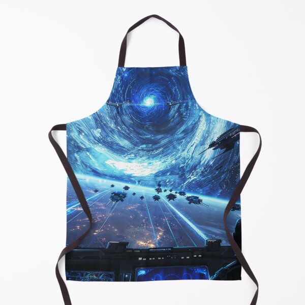 Item preview, Void March – Sci-Fi Space Armada and Wormhole Art designed and sold by QuantumDrift.