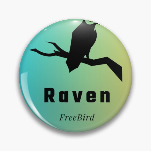 Item preview, raven free bird designed and sold by neomaximus.