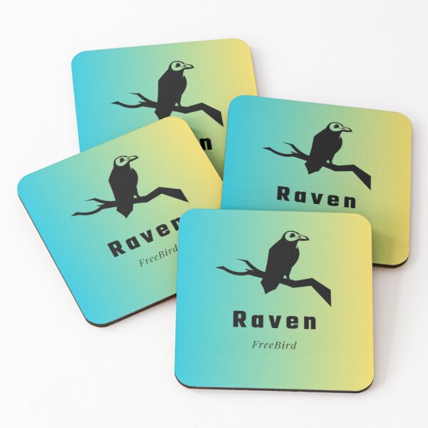 Item preview, raven free bird designed and sold by neomaximus.