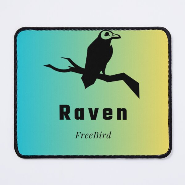 Item preview, raven free bird designed and sold by neomaximus.
