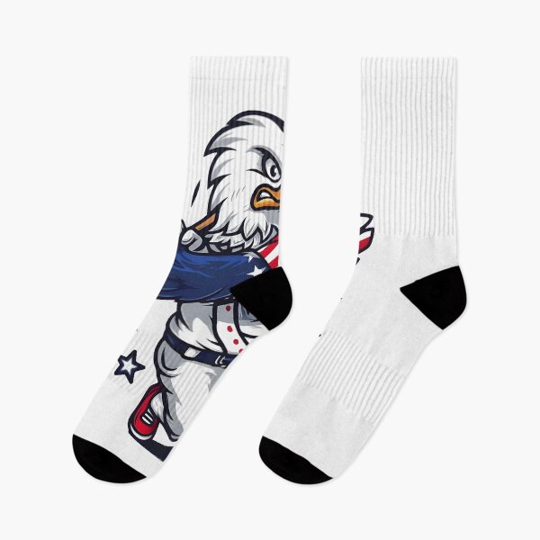 Item preview, eagly Funny Bald Eagle Playing Baseball – Original Cartoon Design designed and sold by Uglyandcute.