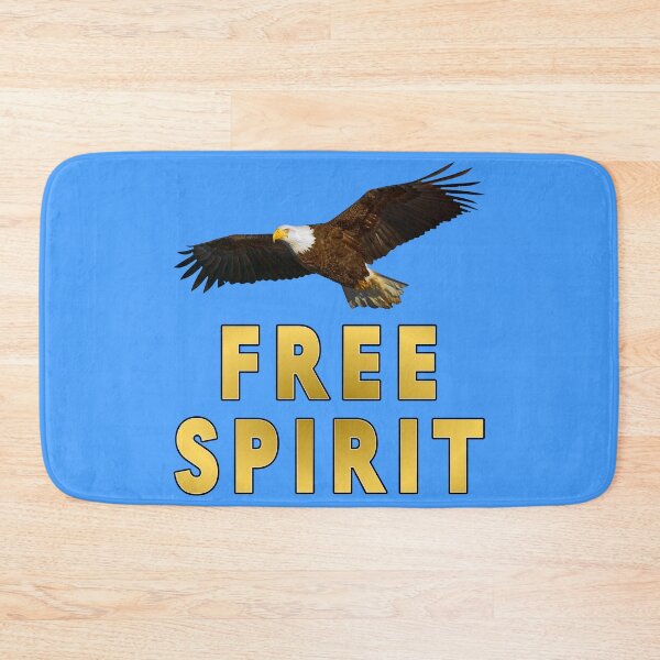 Item preview, Free Spirit With Flying Bald Eagle designed and sold by JamesLimborg.