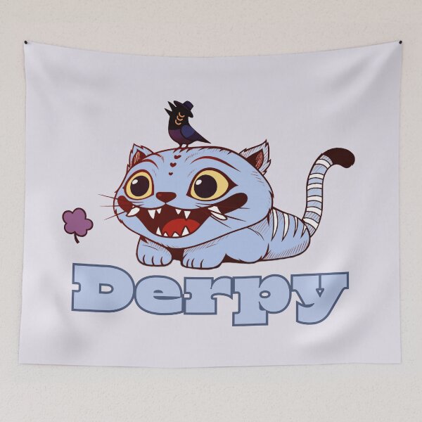 Item preview, Derpy the Tiger – KPOP Demon Hunters Inspired designed and sold by NanalogDigital.