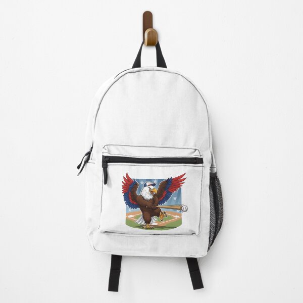 Item preview, eagly Funny Bald Eagle Playing Baseball – Original Cartoon Design designed and sold by Uglyandcute.