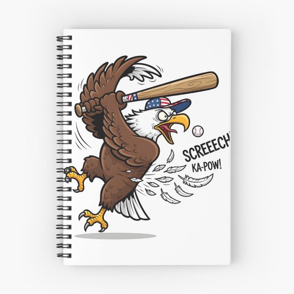 Item preview, eagly Epic Bald Eagle Baseball Swing – Funny Cartoon Meme designed and sold by Uglyandcute.