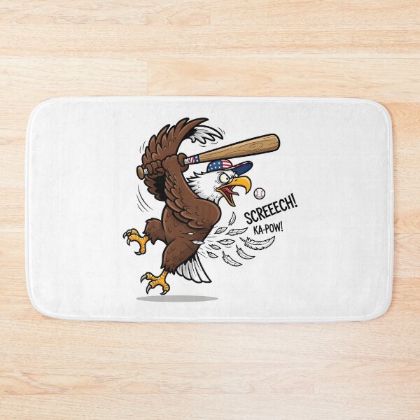 Item preview, eagly Epic Bald Eagle Baseball Swing – Funny Cartoon Meme designed and sold by Uglyandcute.