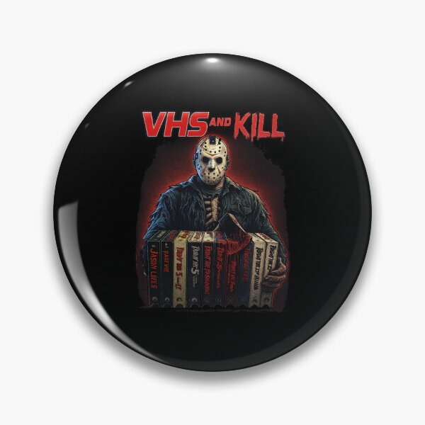 Item preview, VHS and Kill - Jason style designed and sold by American Artist Designs.