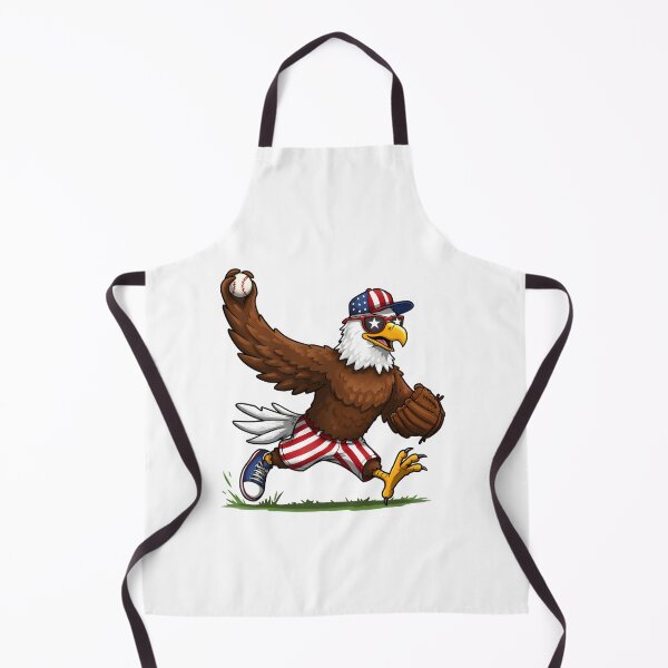 Item preview, eagly Chill Bald Eagle Pitching Baseball designed and sold by Uglyandcute.