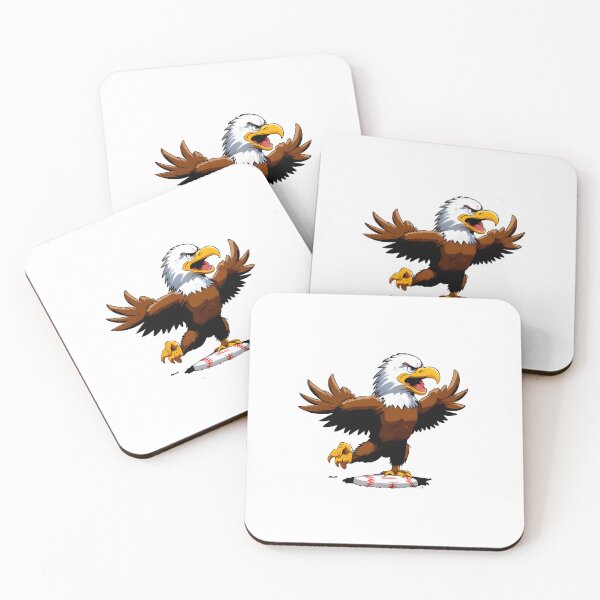 Item preview, eagly Angry Bald Eagle Sliding into Base designed and sold by Uglyandcute.