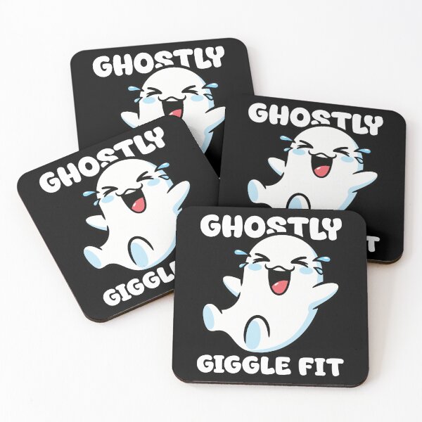 Item preview, GHOSTLY GIGGLE FIT - GHOST HALLOWEEN designed and sold by KEF Custom.
