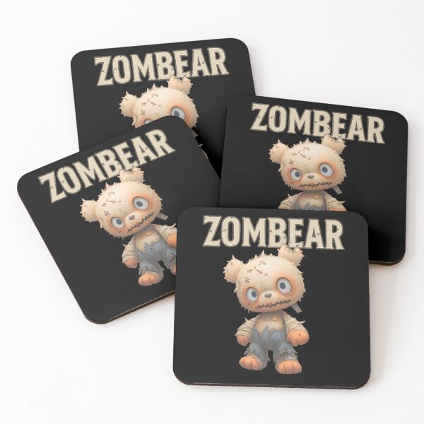 Item preview, Zombear – Creepy Cute Zombie Teddy Bear designed and sold by TheDuckprints.