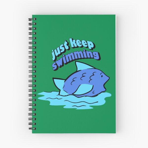Item preview,  Just Keep Swimming Ocean-Inspired Art designed and sold by ArtsyExplorer.
