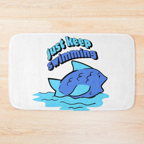 Item preview,  Just Keep Swimming Ocean-Inspired Art designed and sold by ArtsyExplorer.