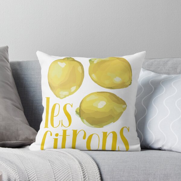 Item preview, Les Citrons French Lemon Art designed and sold by ShannonSArtwork.