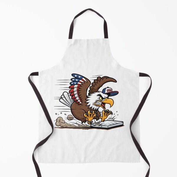 Item preview, eagly Angry Bald Eagle Sliding into Base designed and sold by Uglyandcute.
