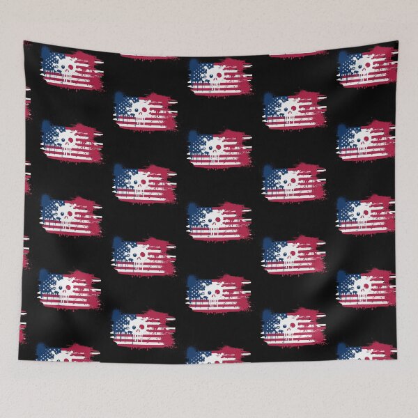 Item preview, American Flag Painted designed and sold by Tao's Inspired Hands.