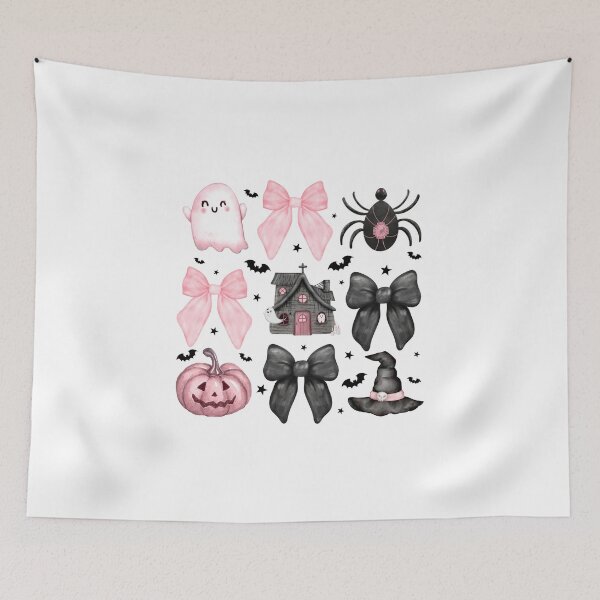 Item preview, Couquette Watercolor Boo Ghost, Trick Or Treat designed and sold by vintagearttee.