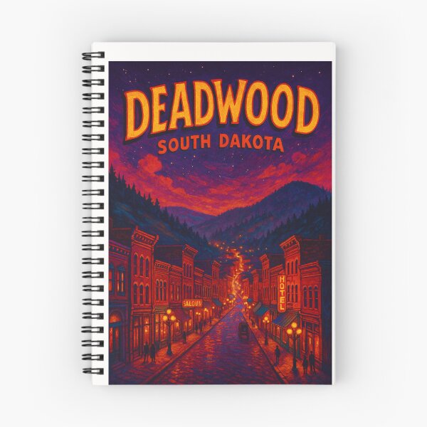 Item preview, Historic Main Street, Deadwood South Dakota designed and sold by Places On Earth.