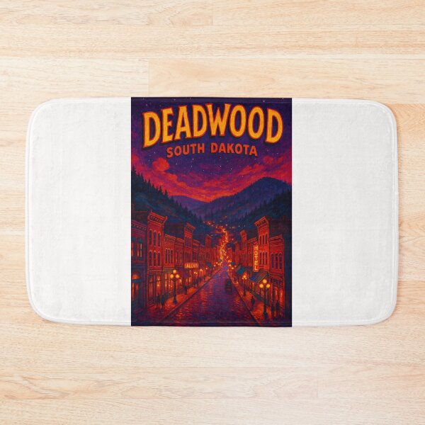 Artikelvorschau, Historische Hauptstraße, Deadwood, South Dakota entworfen und verkauft von Places On Earth.