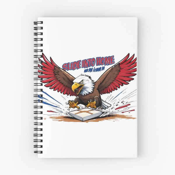 Item preview, eagly Angry Bald Eagle Sliding into Base designed and sold by Uglyandcute.