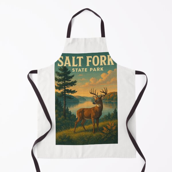 Item preview, White-tailed Deer at Salt Fork Lake, Ohio designed and sold by Places On Earth.
