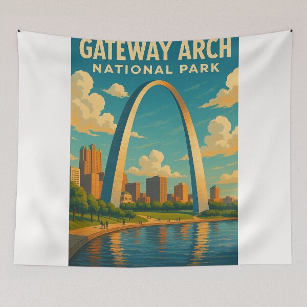 Item preview, Gateway Arch Reflections, St. Louis Missouri designed and sold by Places On Earth.