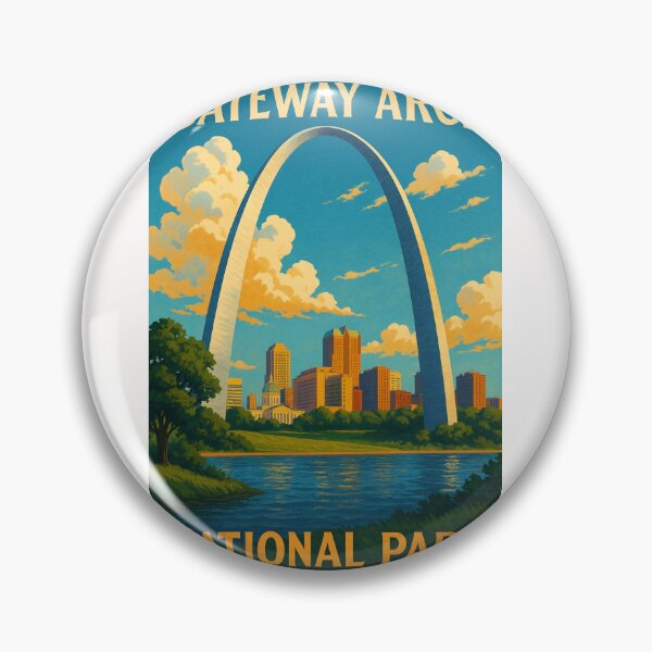 Item preview, Gateway Arch and St. Louis Skyline, Missouri designed and sold by Places On Earth.