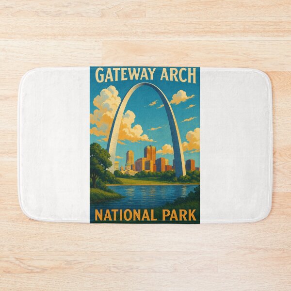 Item preview, Gateway Arch and St. Louis Skyline, Missouri designed and sold by Places On Earth.