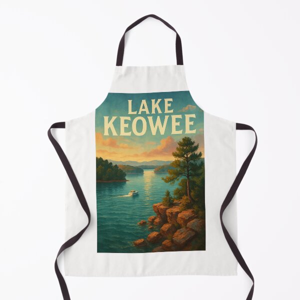Item preview, Sunset Over Lake Keowee, South Carolina designed and sold by Places On Earth.