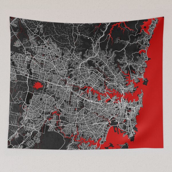 Item preview, Sydney City Map of New South Wales, Australia - Oriental designed and sold by deMAP.