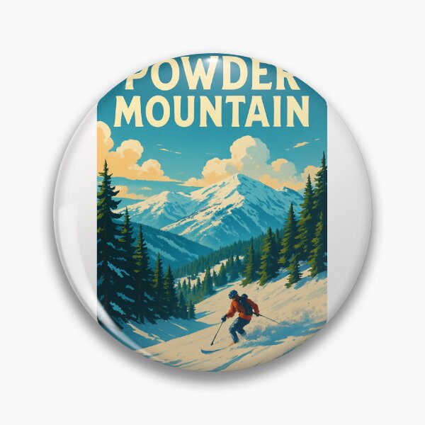 Item preview, Winter Skiing at Powder Mountain, Utah designed and sold by Places On Earth.