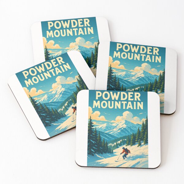 Item preview, Winter Skiing at Powder Mountain, Utah designed and sold by Places On Earth.