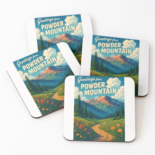 Item preview, Wildflower Meadows of Powder Mountain, Utah designed and sold by Places On Earth.