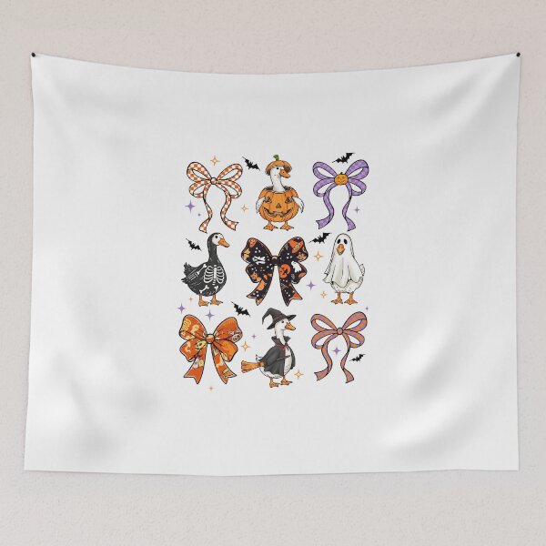 Item preview, Couquette Halloween Goose, Spooky Season designed and sold by vintagearttee.
