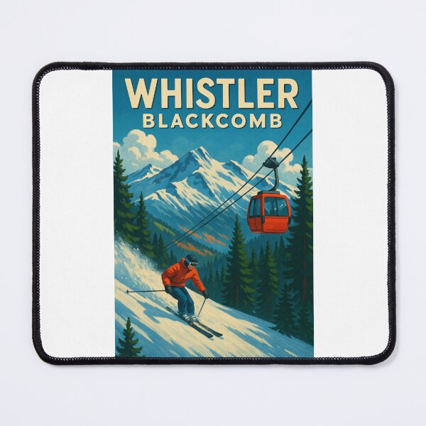 Item preview, Whistler Blackcomb Ski Resort, British Columbia designed and sold by Places On Earth.