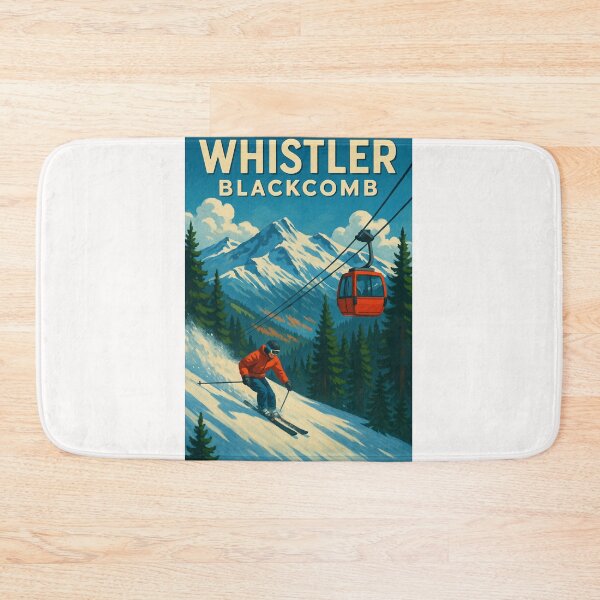 Item preview, Whistler Blackcomb Ski Resort, British Columbia designed and sold by Places On Earth.