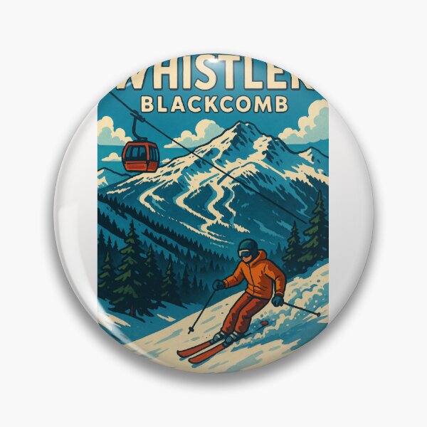 Item preview, Whistler Blackcomb Mountains, British Columbia designed and sold by Places On Earth.
