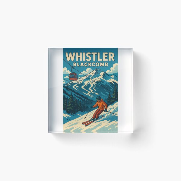 Item preview, Whistler Blackcomb Mountains, British Columbia designed and sold by Places On Earth.