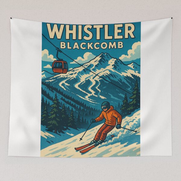 Item preview, Whistler Blackcomb Mountains, British Columbia designed and sold by Places On Earth.