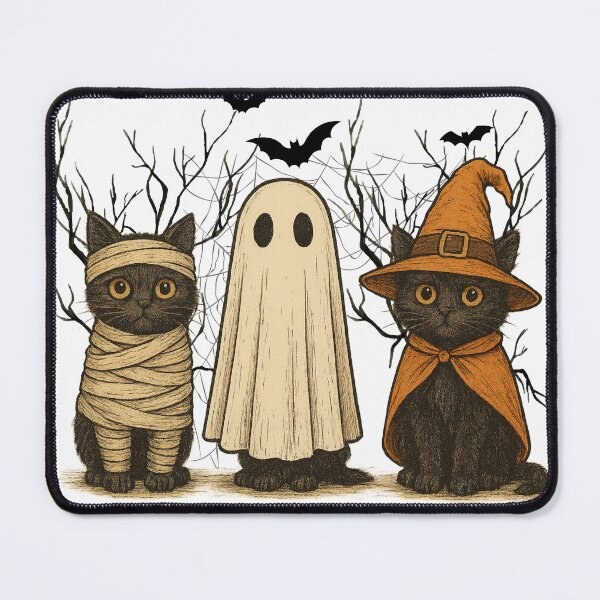 Item preview, Vintage Halloween Black Cat – Beistle Black Cat, Retro Old Spooky Witch & Ghost, Pumpkin Lover Fall Autumn designed and sold by SouadShopArt.