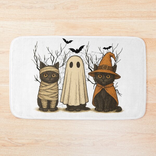 Item preview, Vintage Halloween Black Cat – Beistle Black Cat, Retro Old Spooky Witch & Ghost, Pumpkin Lover Fall Autumn designed and sold by SouadShopArt.