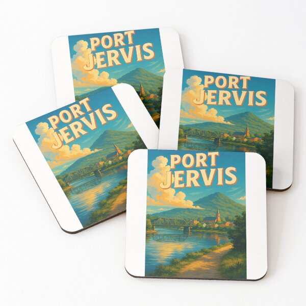 Item preview, Port Jervis Riverfront, New York designed and sold by Places On Earth.