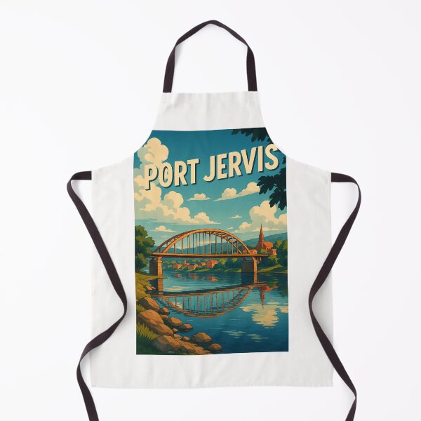 Item preview, Bridge and Skyline of Port Jervis, New York designed and sold by Places On Earth.