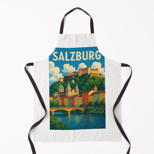 Item preview,  Hohensalzburg Fortress Above Salzburg Old Town, Austria designed and sold by Places On Earth.