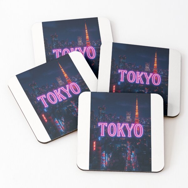 Item preview, Tokyo City Night Tower and Shinjuku Skyline at Night designed and sold by Places On Earth.