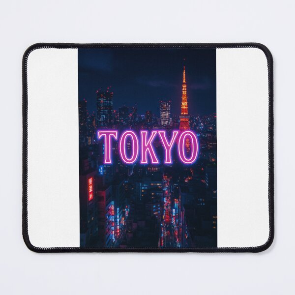 Item preview, Tokyo City Night Tower and Shinjuku Skyline at Night designed and sold by Places On Earth.