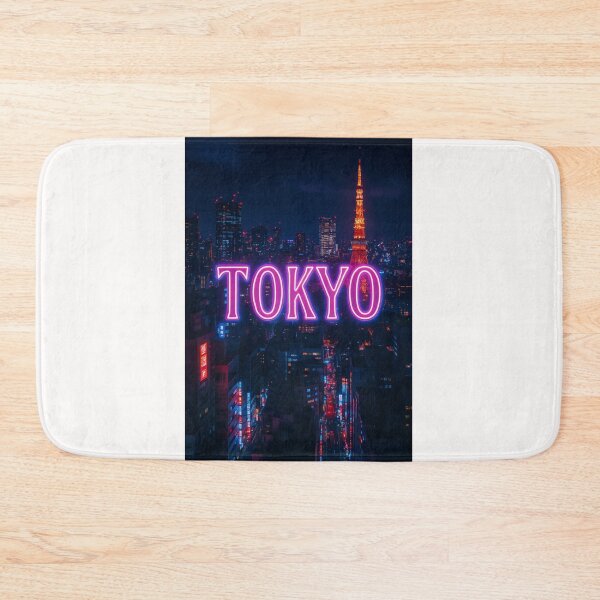 Item preview, Tokyo City Night Tower and Shinjuku Skyline at Night designed and sold by Places On Earth.
